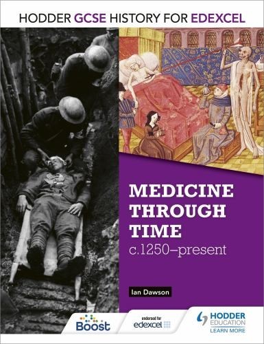 EXCEL GCSE HISTORY – MEDICINE THROUGH TIME c1250 – Present – HODDER – Good Cond