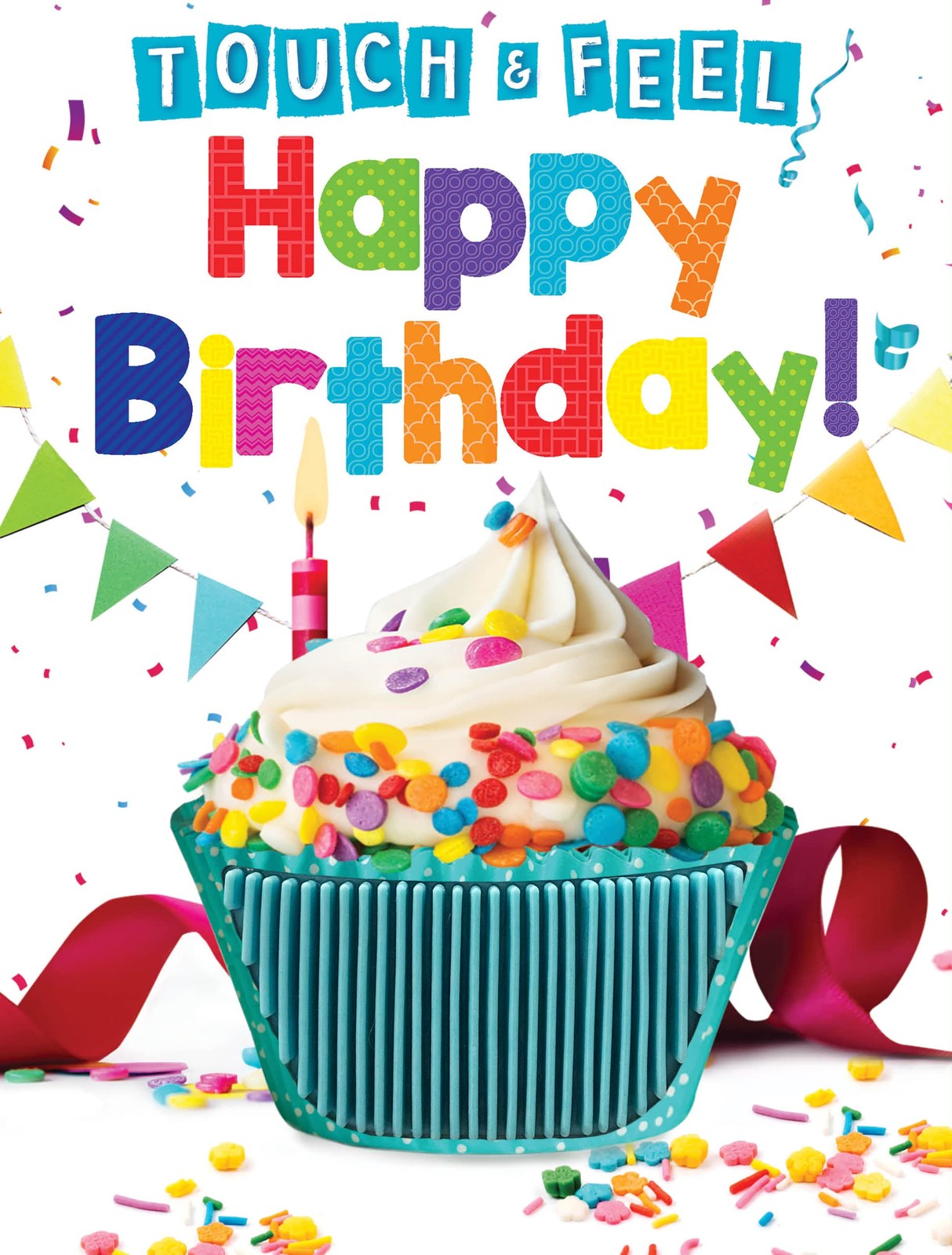 Happy Birthday – Touch and Feel Board Book – Sensory Board Book (Touch & Fee…