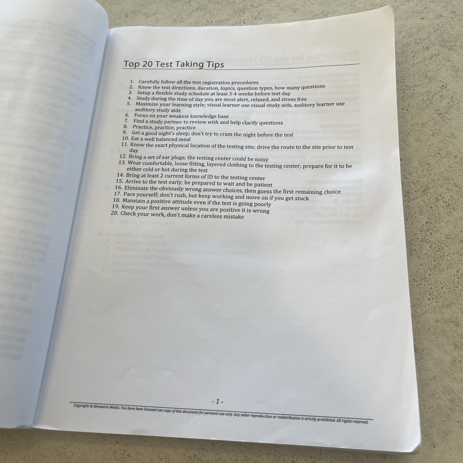 Registered Dietitian Exam Secrets Study Guide: Test Review, Mometrix Preparation