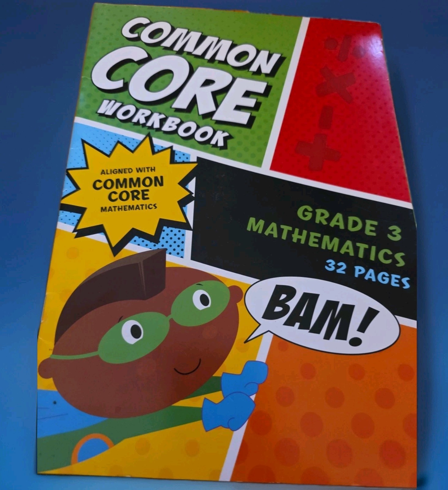 Common Core Workbook Grade 3 Mathematics 32 pages (2018, Paperback) Homeschool