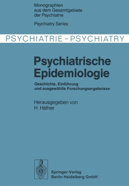Bojanovsky – Psychiatrische Epidemiologie Geschichte Einfhrung und – X555z