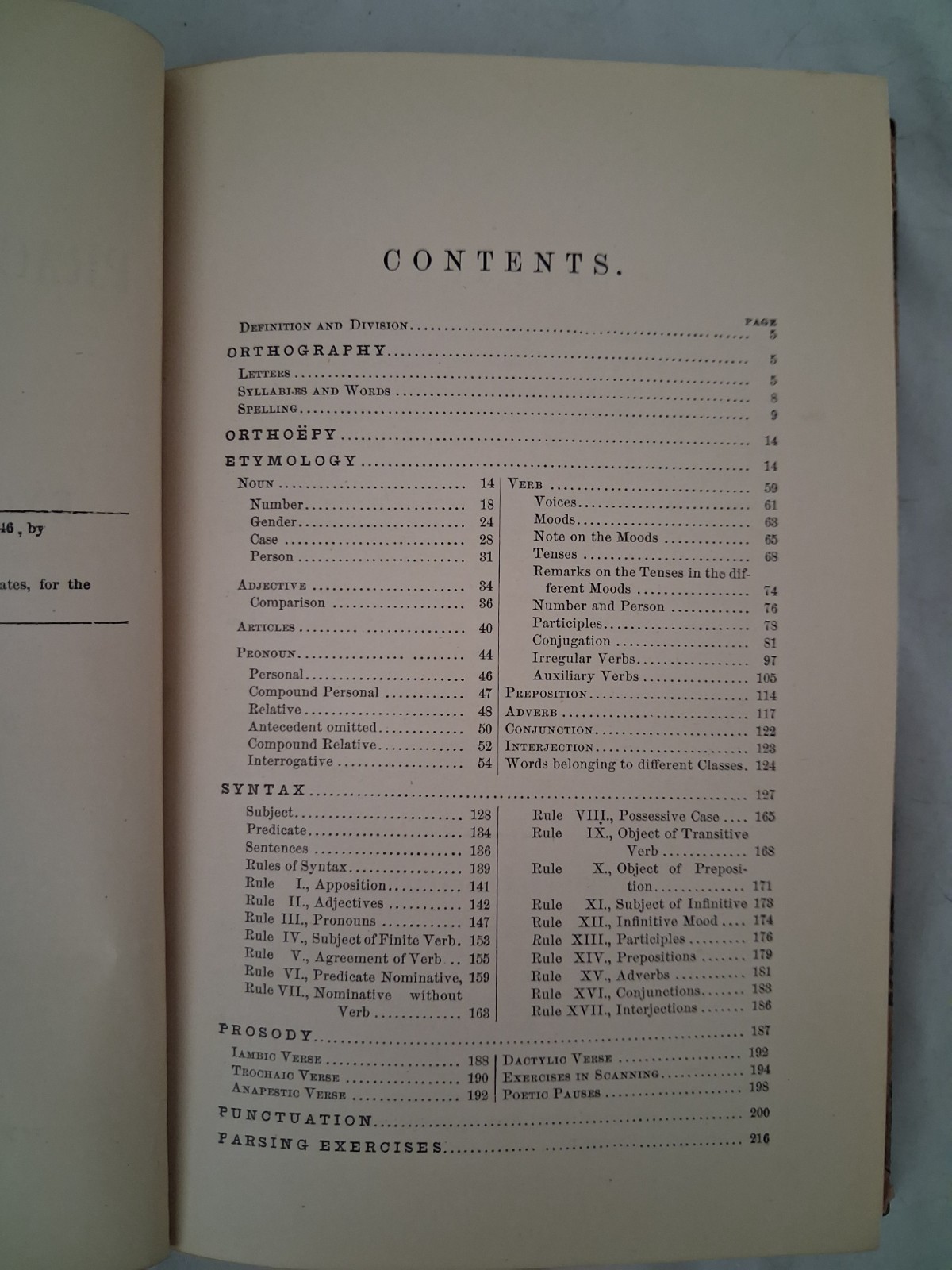 American School Series Practical Grammar Of The English Language – 1846