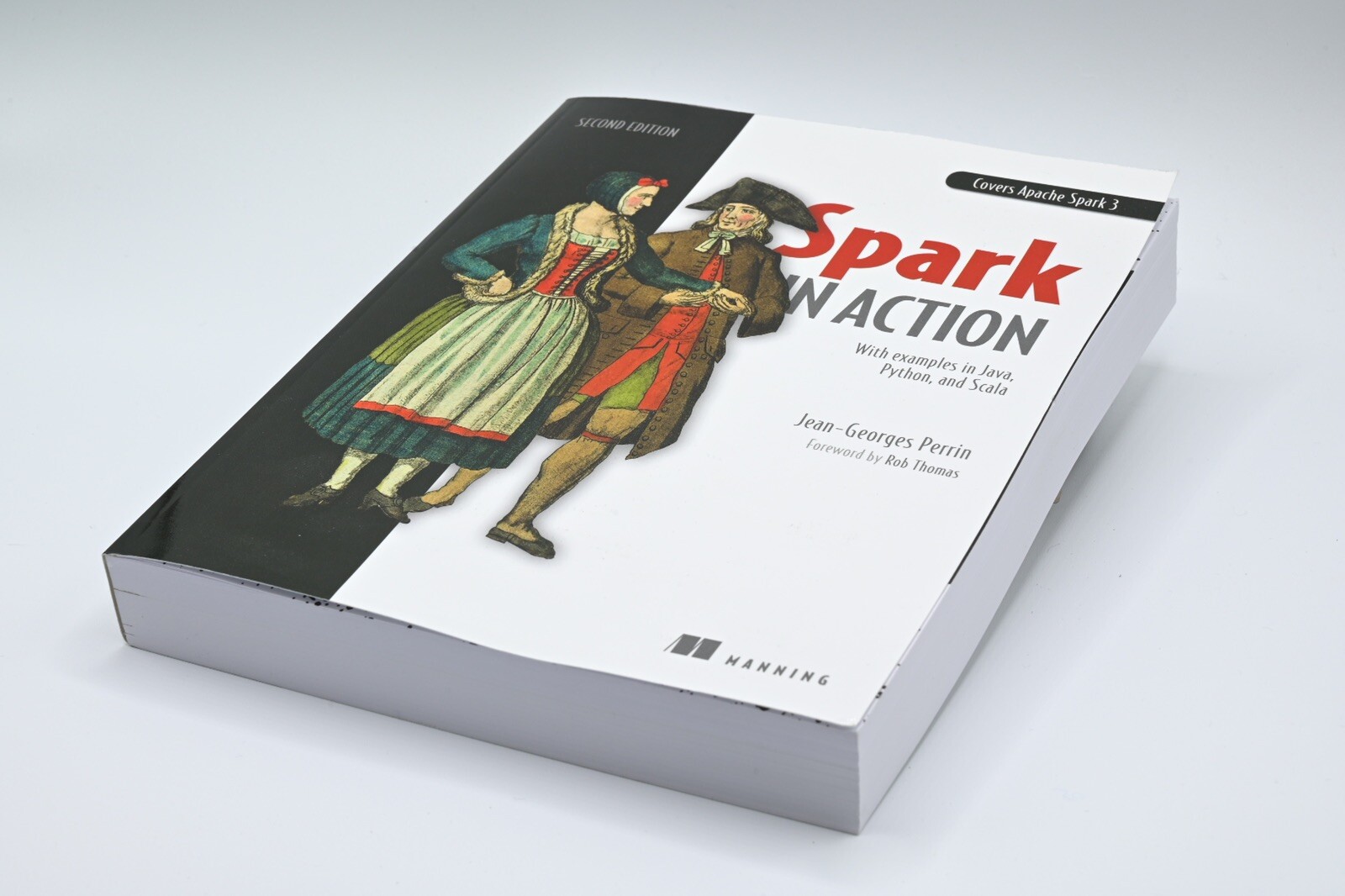 Spark in Action, Second Edition by Jean-Georges Perrin 9781617295522 | Brand New