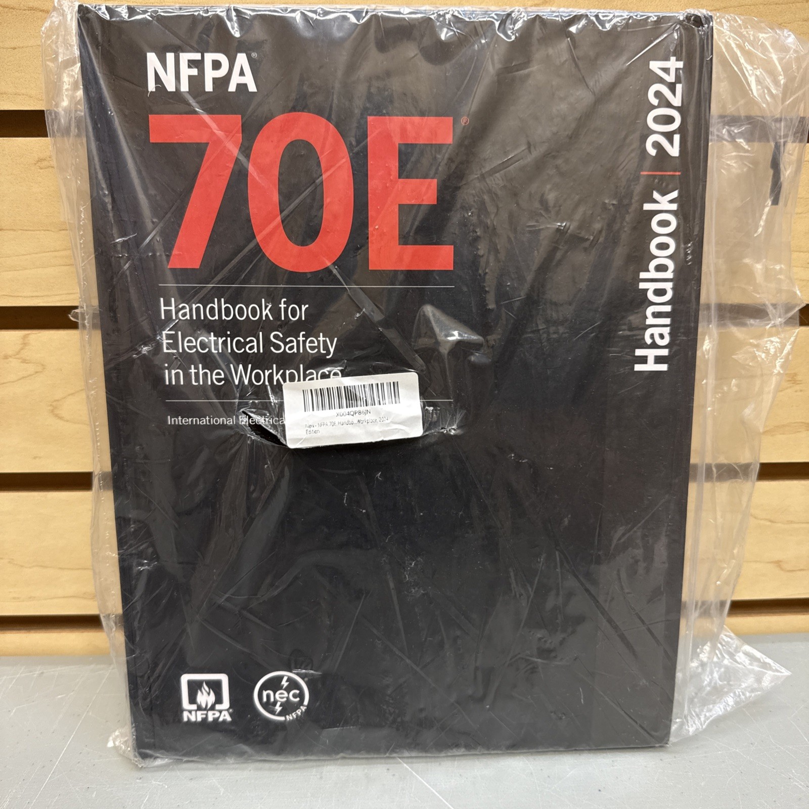 NFPA 70E Handbook for Electrical Safety in the Workplace 2024 HARDCOVER