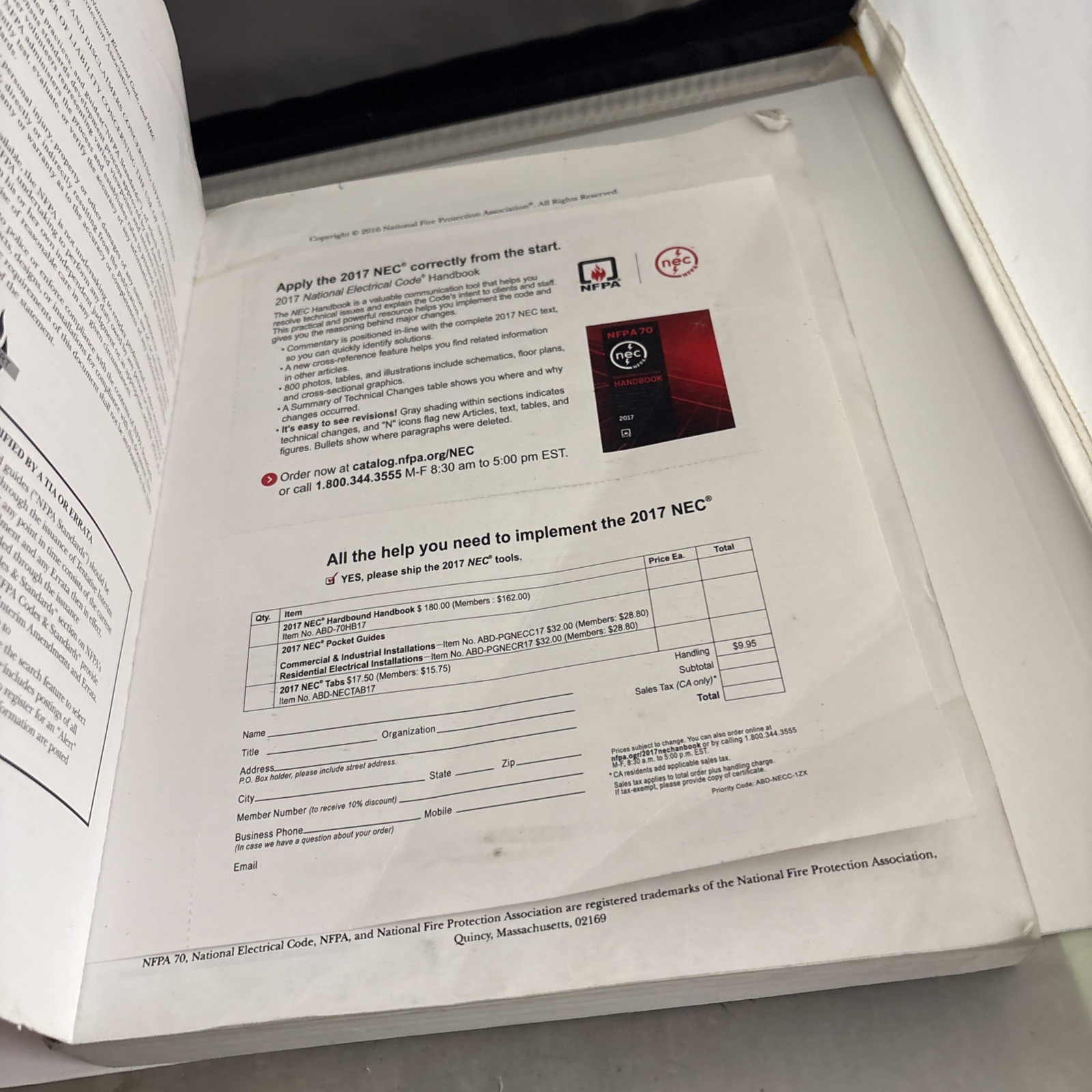 National Electrical Code 2017 by (NFPA) National Fire Protection Association