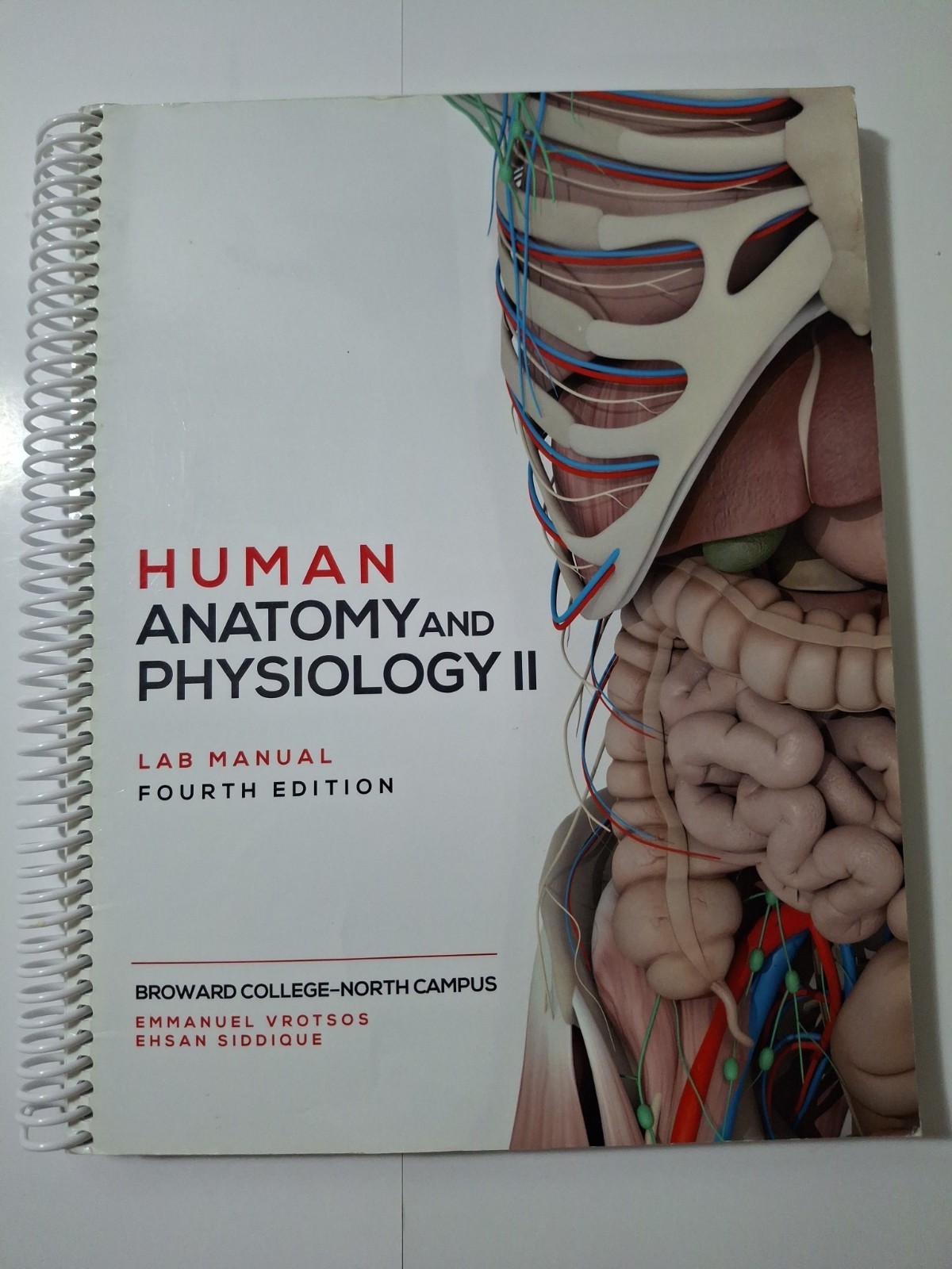 Human Anatomy And Physiology Lab Manual 4th Edition Broward College N Campus