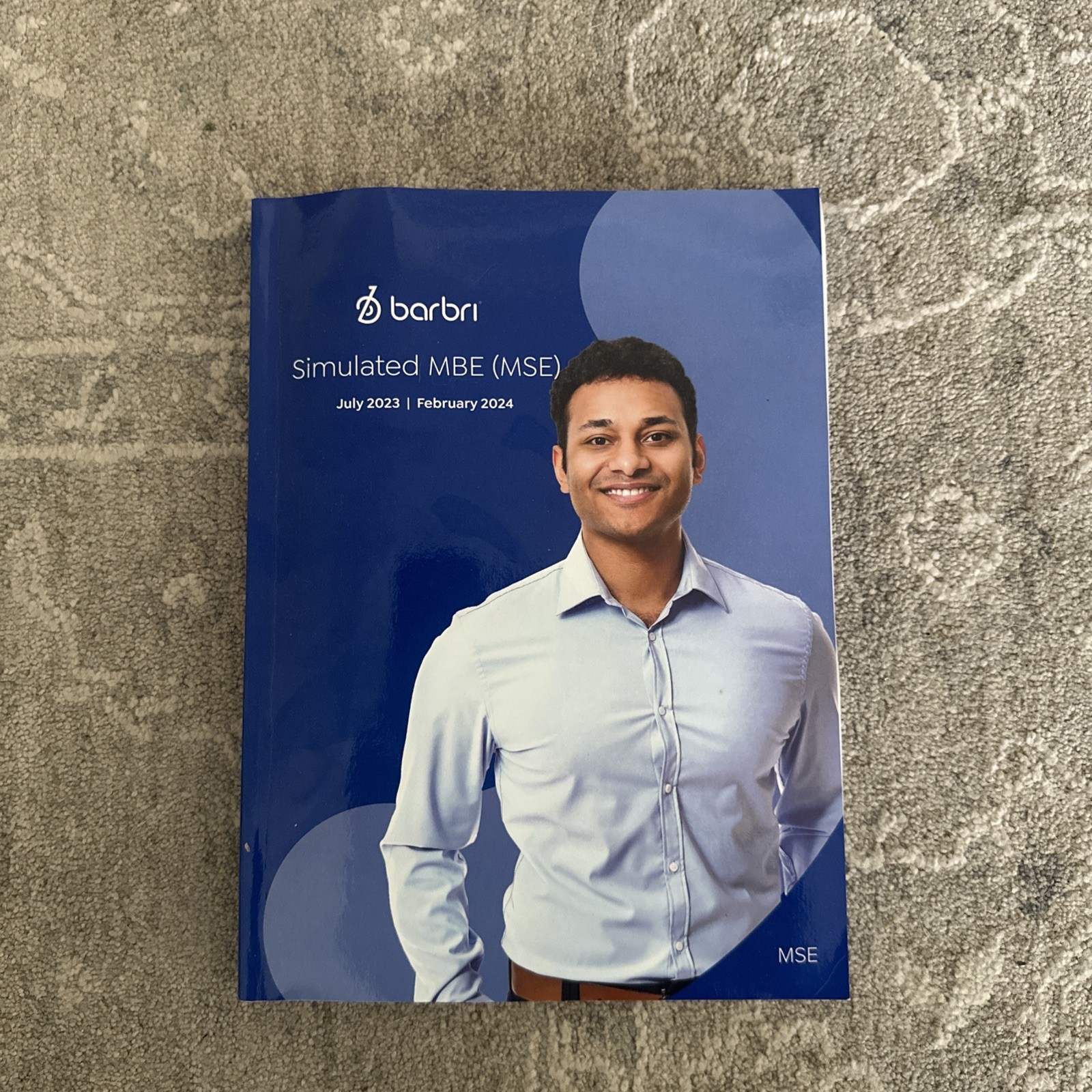 Barbri Simulated MBE MSE July 2023/ February 2024 MSE Multistate Textbook Book