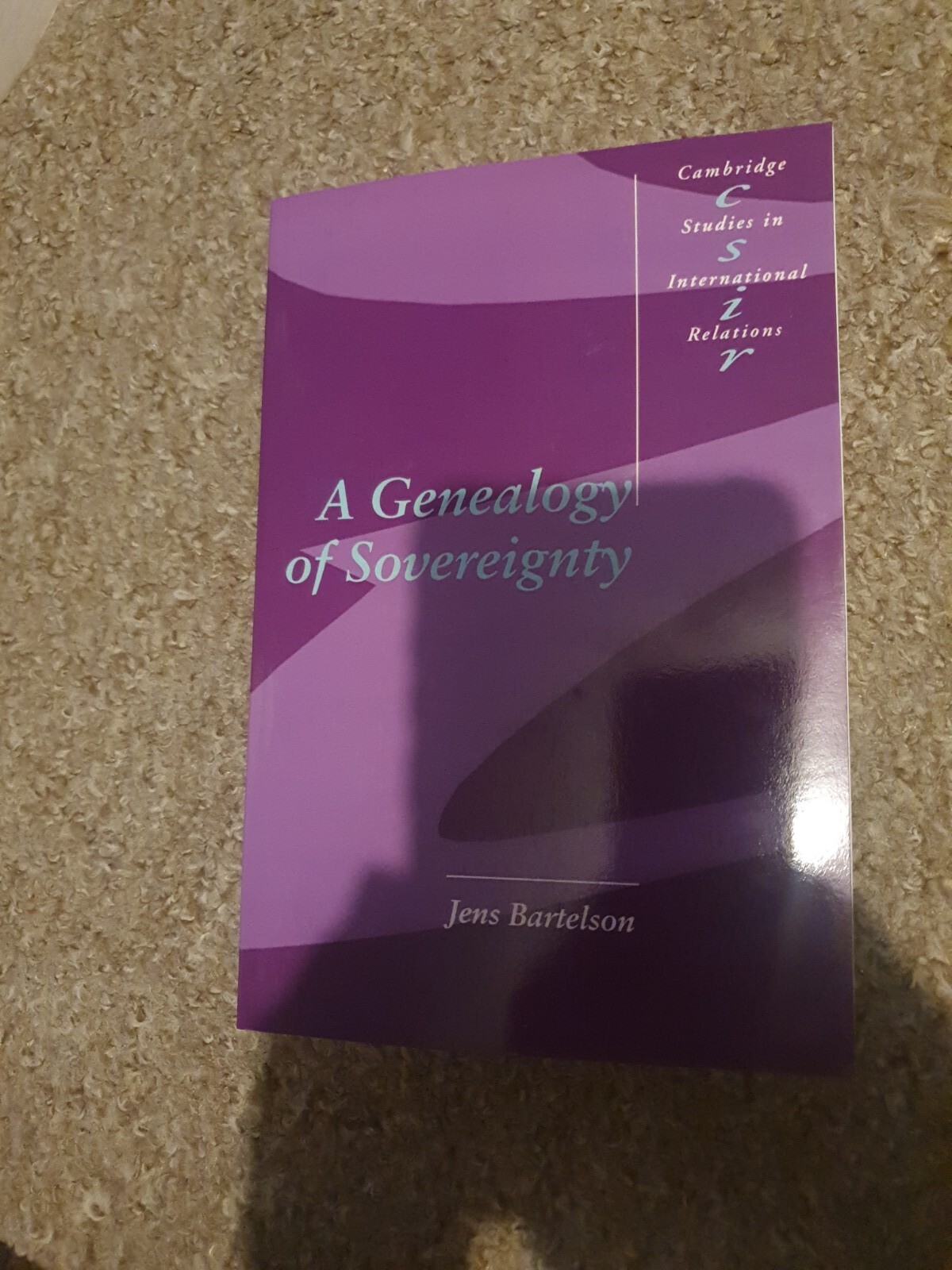 A Genealogy of Sovereignty by Jens Bartelson 9780521478885 | Brand New