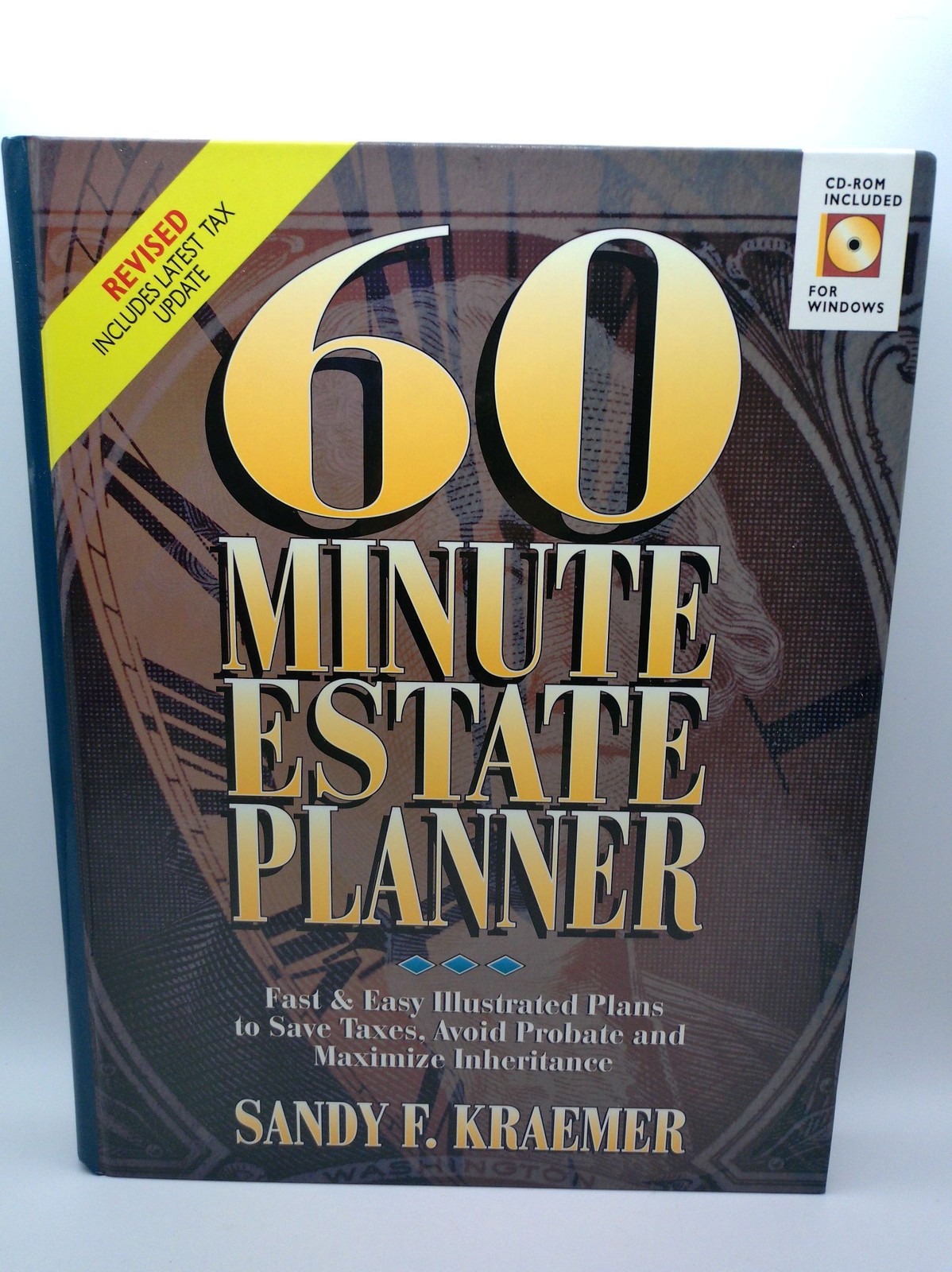 60 Minute Estate Planner Sandy F Kraemer Hardcover 1999 CD ROM Included Guide