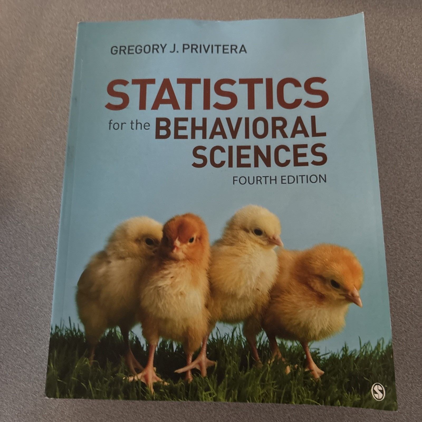 Statistics for the Behavioral Sciences 4th Ed Gregory J. Privitera