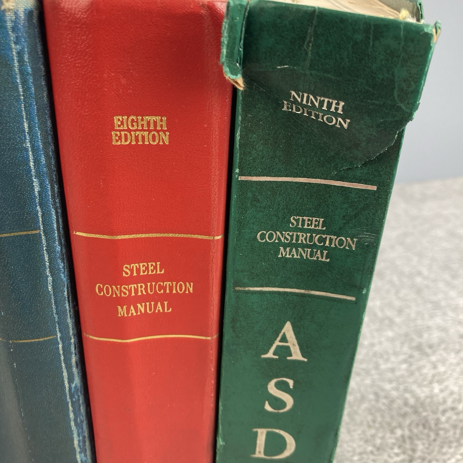 Structural Steel Detail Construction & Stress Design Hardcover Books AISC -Lot 4