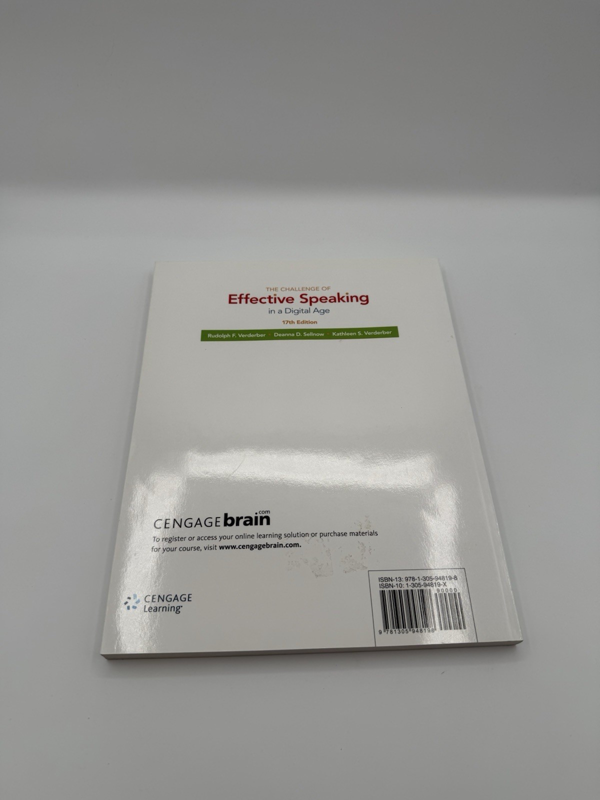 The Challenge of Effective Speaking in a Digital Age 17th Edition
