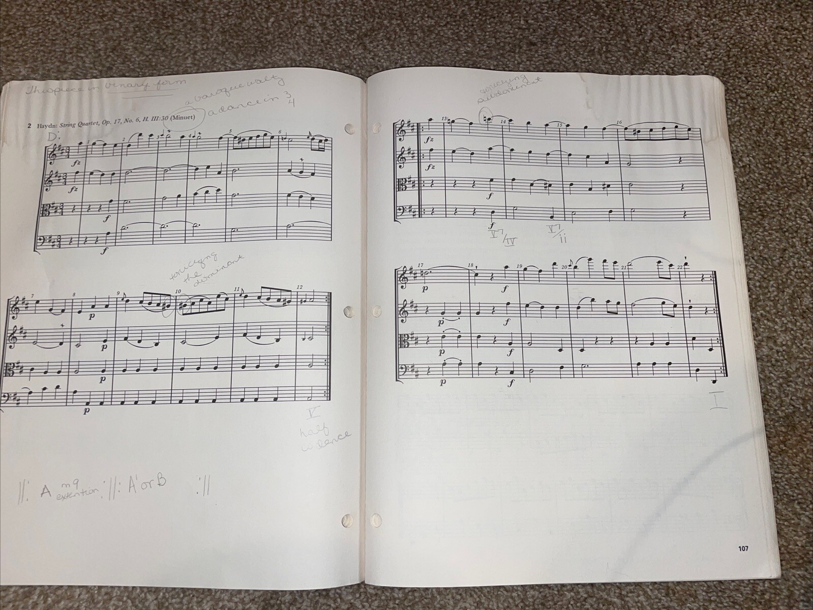 The Elements Of Music Workbook Vol. 1. By Ralph Turek Alfred A. Knopf Inc.