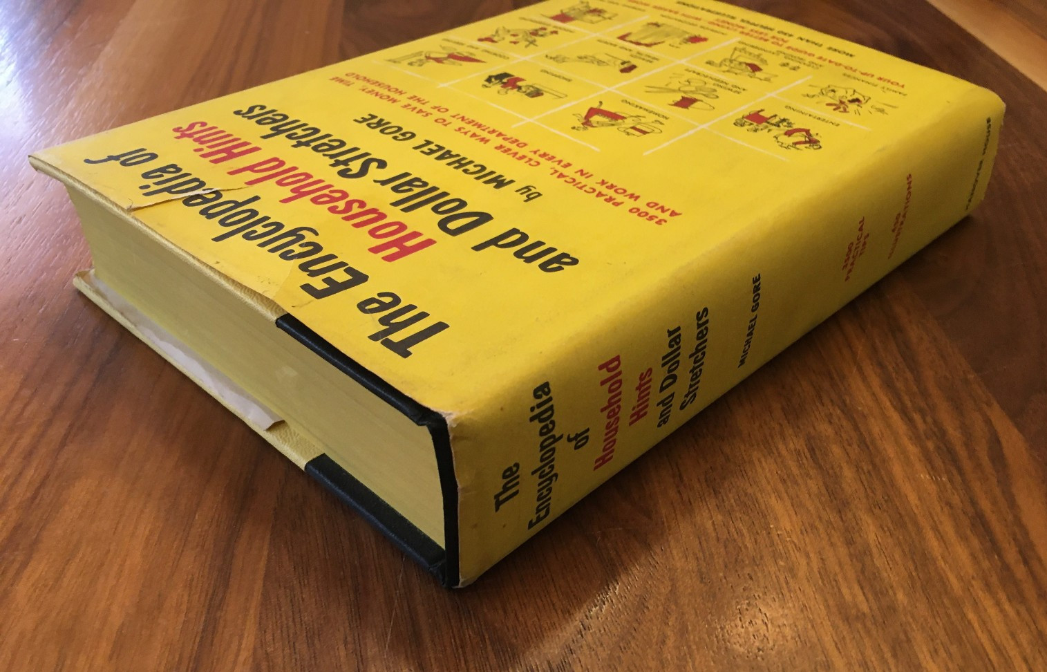 VINTAGE 1957 Encyclopedia of Household Hints & Dollar Stretchers Michael Gore!