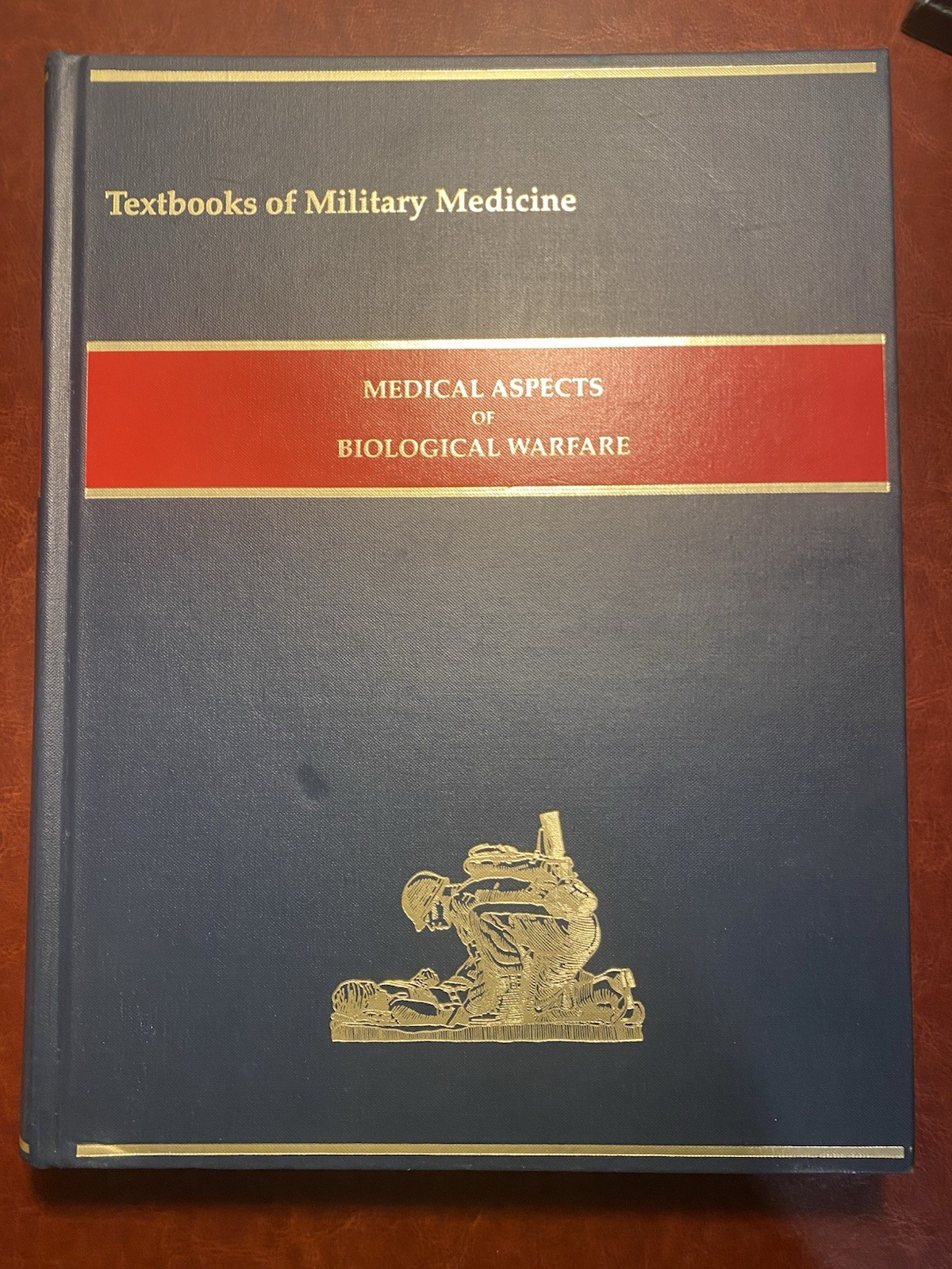 US Army Military Medicine Medical Aspects Biological Warfare hardcover textbook