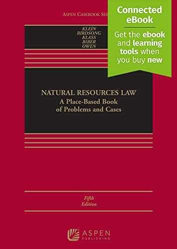 Natural Resources Law: A – Hardcover, by Klein Christine A.; – Very Good