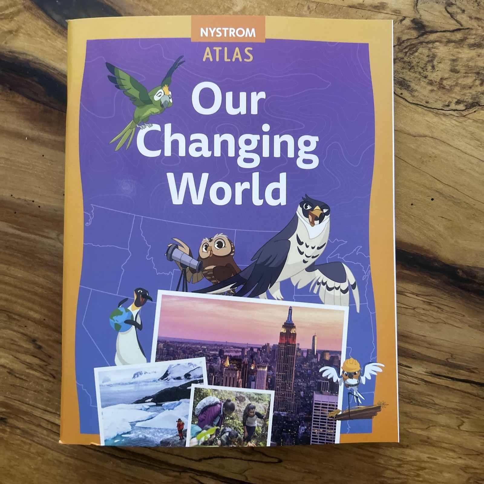 Nystrom Atlas Our changing World Softcover