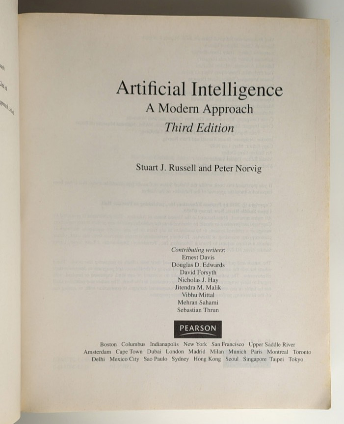 Artificial Intelligence by Stuart Russell and Peter Norvig (Paperback, 2010)