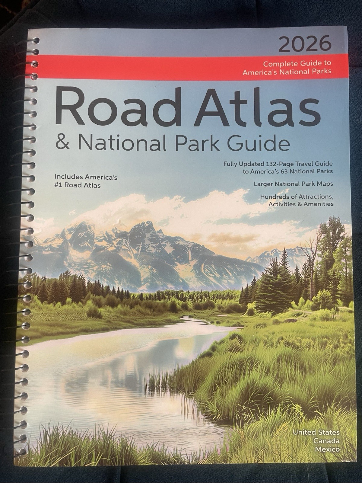 2026 Rand McNally Road Atlas National Park Guide
