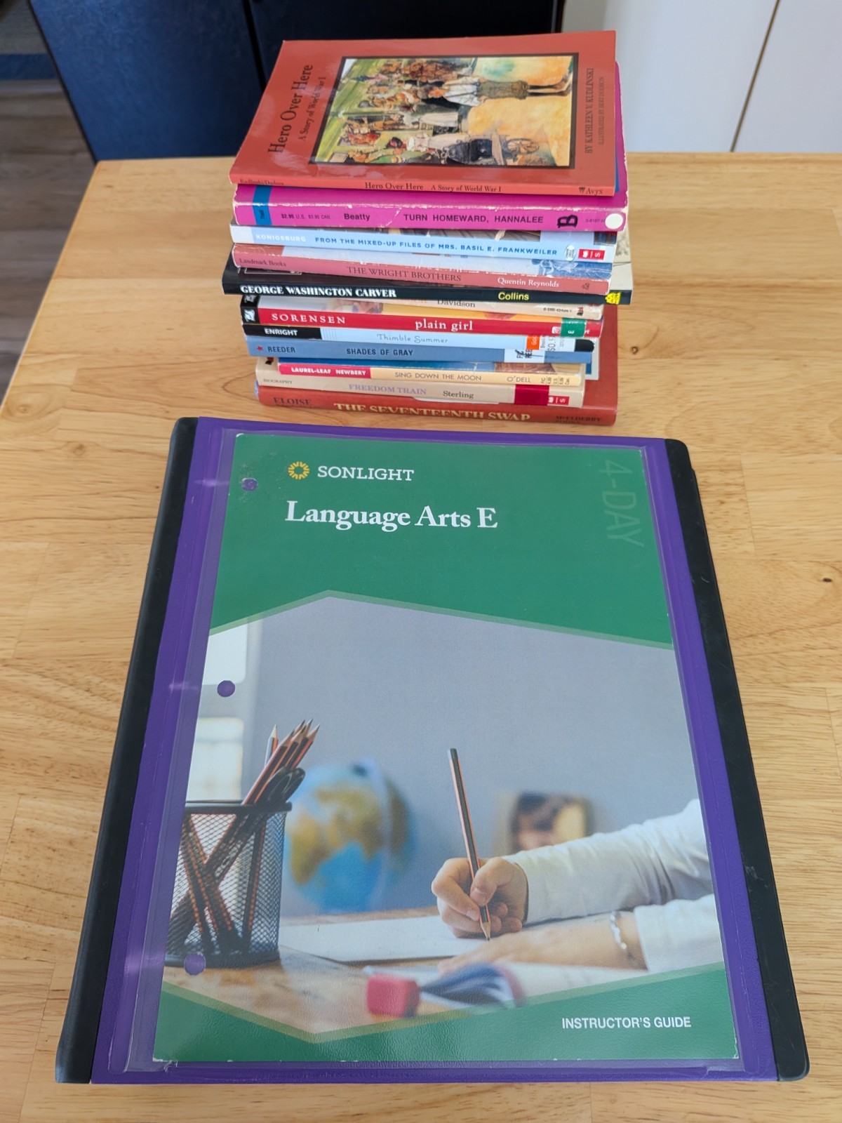 Sonlight Language Arts E 4-Day Curriculum Some Readers Homeschool Grades 4-7