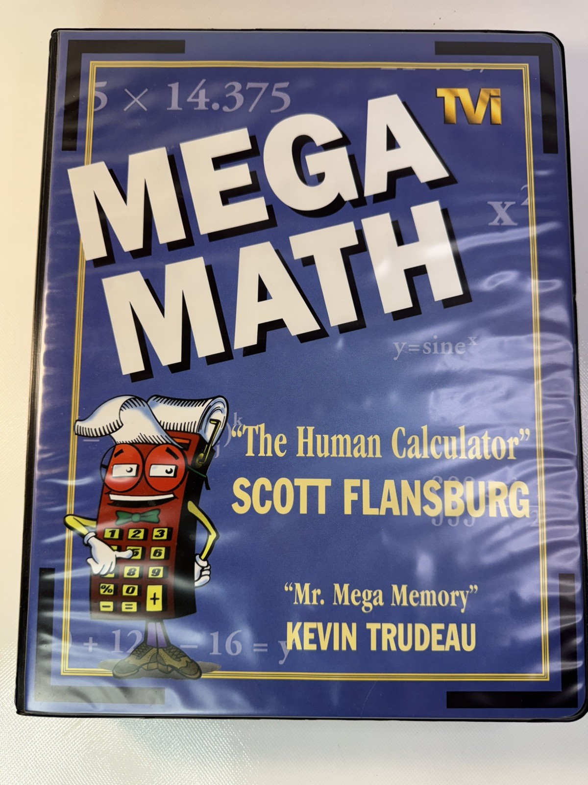 MEGA MATH System Scott Flansburg Kevin Trudeau, 1996 NEW(other), homeschool