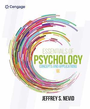 Essentials of Psychology: Concepts – Paperback, by Nevid Jeffrey – Acceptable