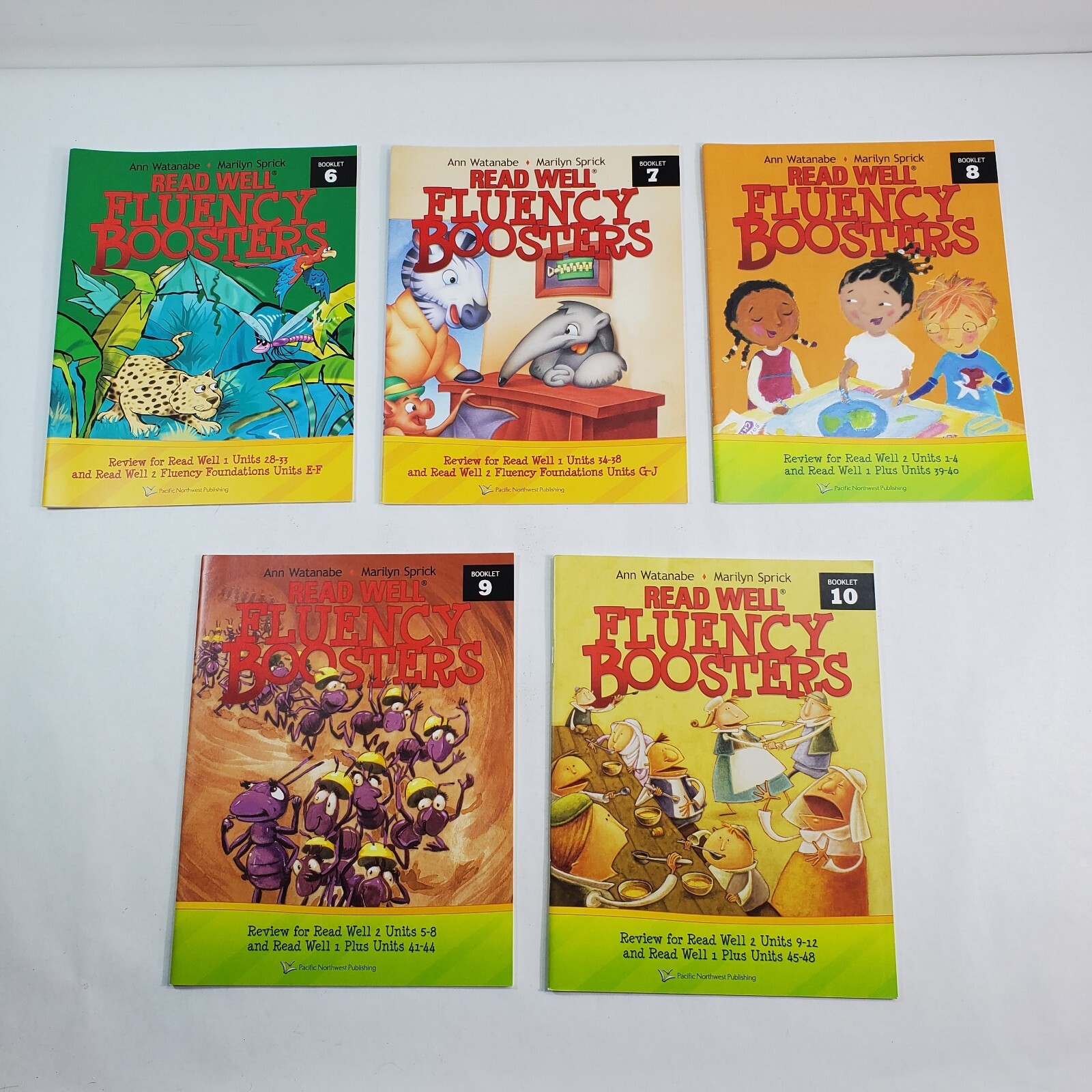 Read Well Grade 1 Fluency Boosters Beginner Booklets 1-10 Homeschooling