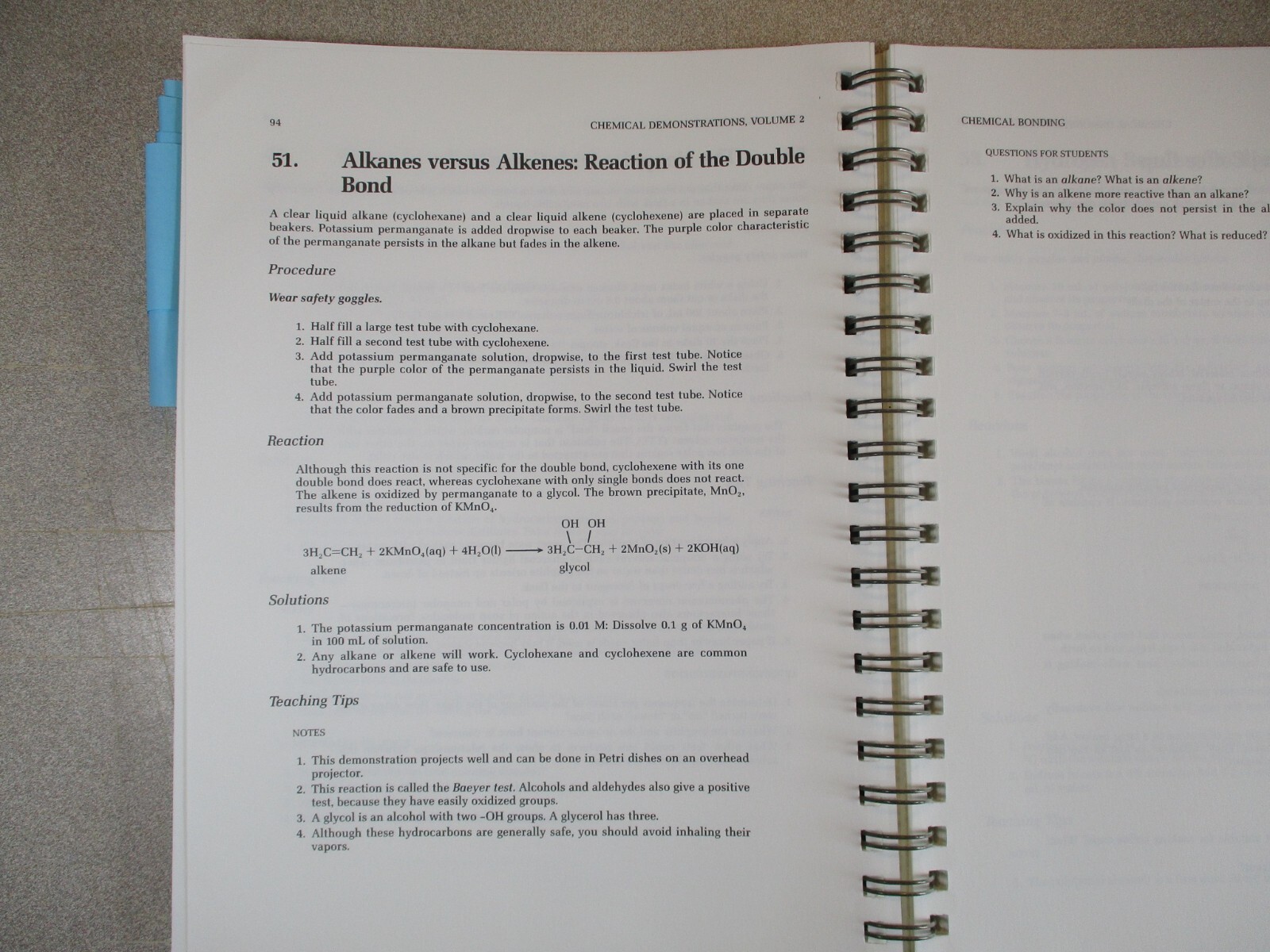 Chemical Demonstrations: A Sourcebook For Teachers Volume 2 – 2nd Ed.