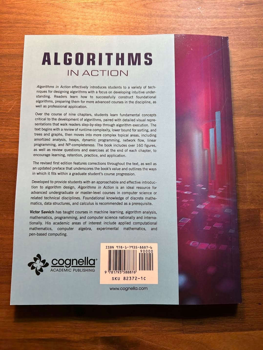 Algorithms in Action – Victor Adamchik, Cognella Academic Publishing, Paperback