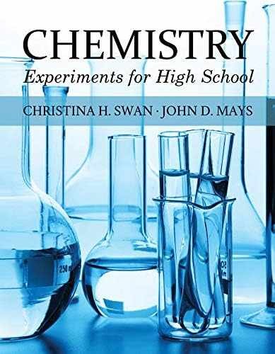 Chemistry Experiments for High – Spiral-bound, by John D. Mays – Very Good