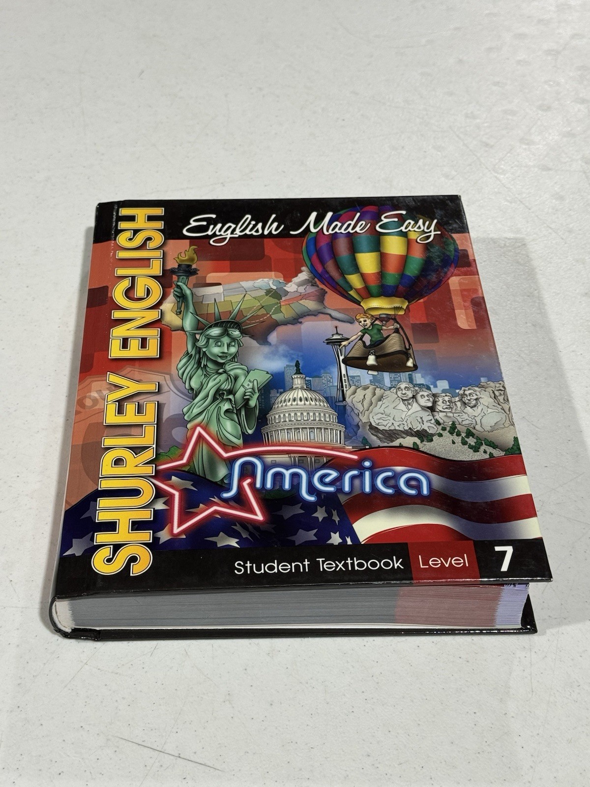Shurley English English Made Easy Student Textbook Level 7 Hardcover 2008 SIM
