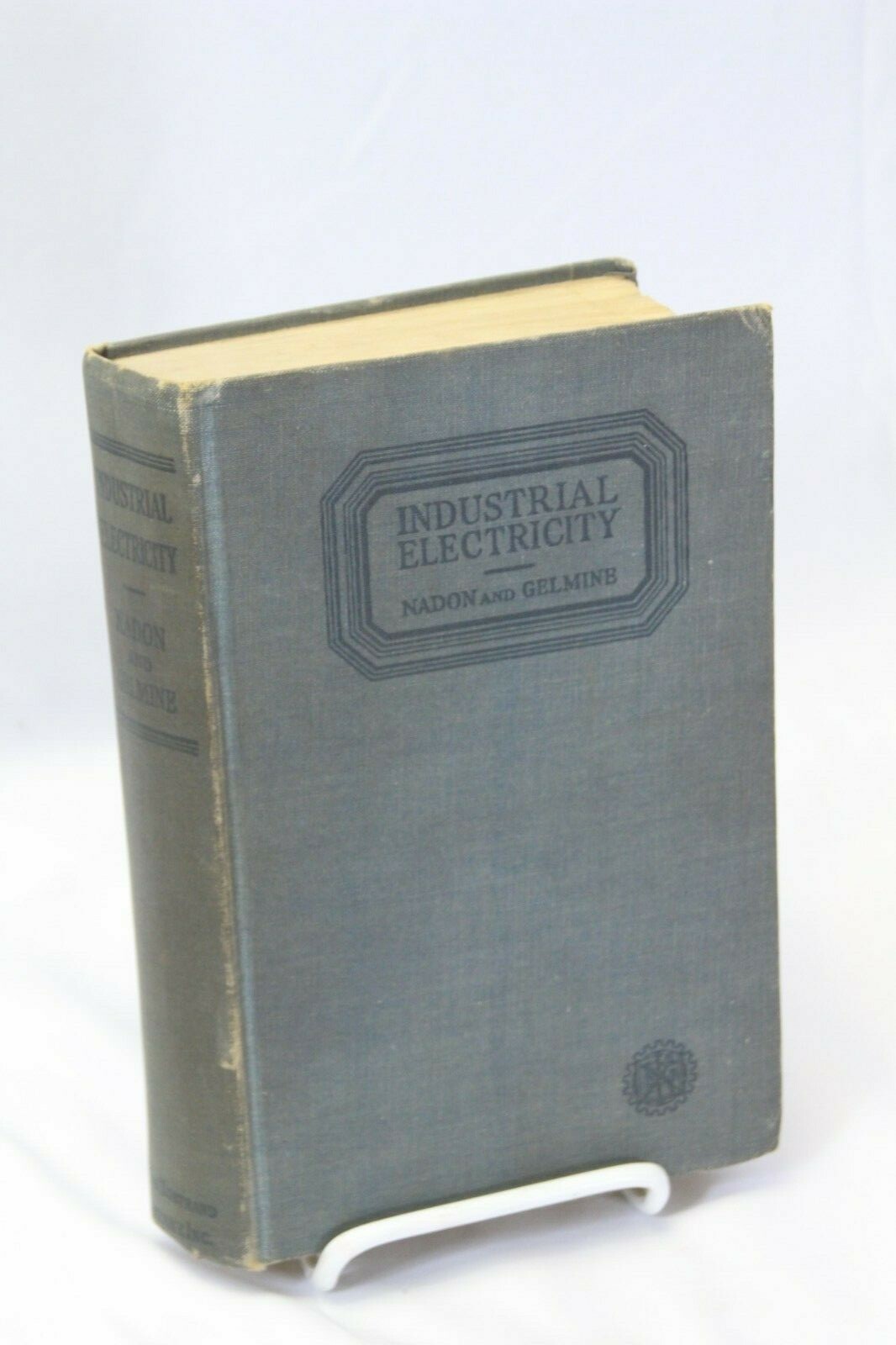 Industrial Electricity John Nadon 1946 Treatise Machines Controls Electric