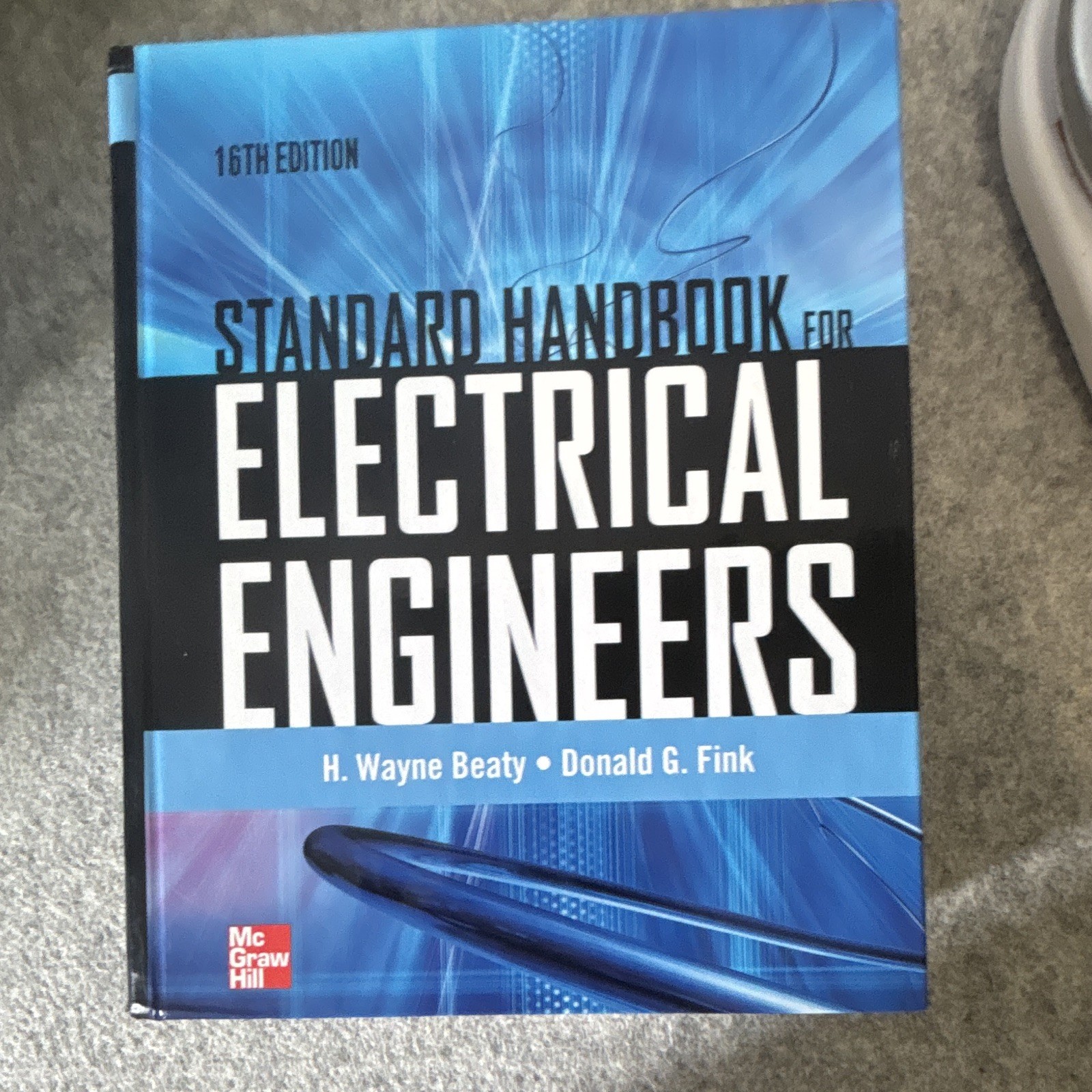 Standard Handbook for Electrical Engineers 16th Ed HC Beaty & Fink