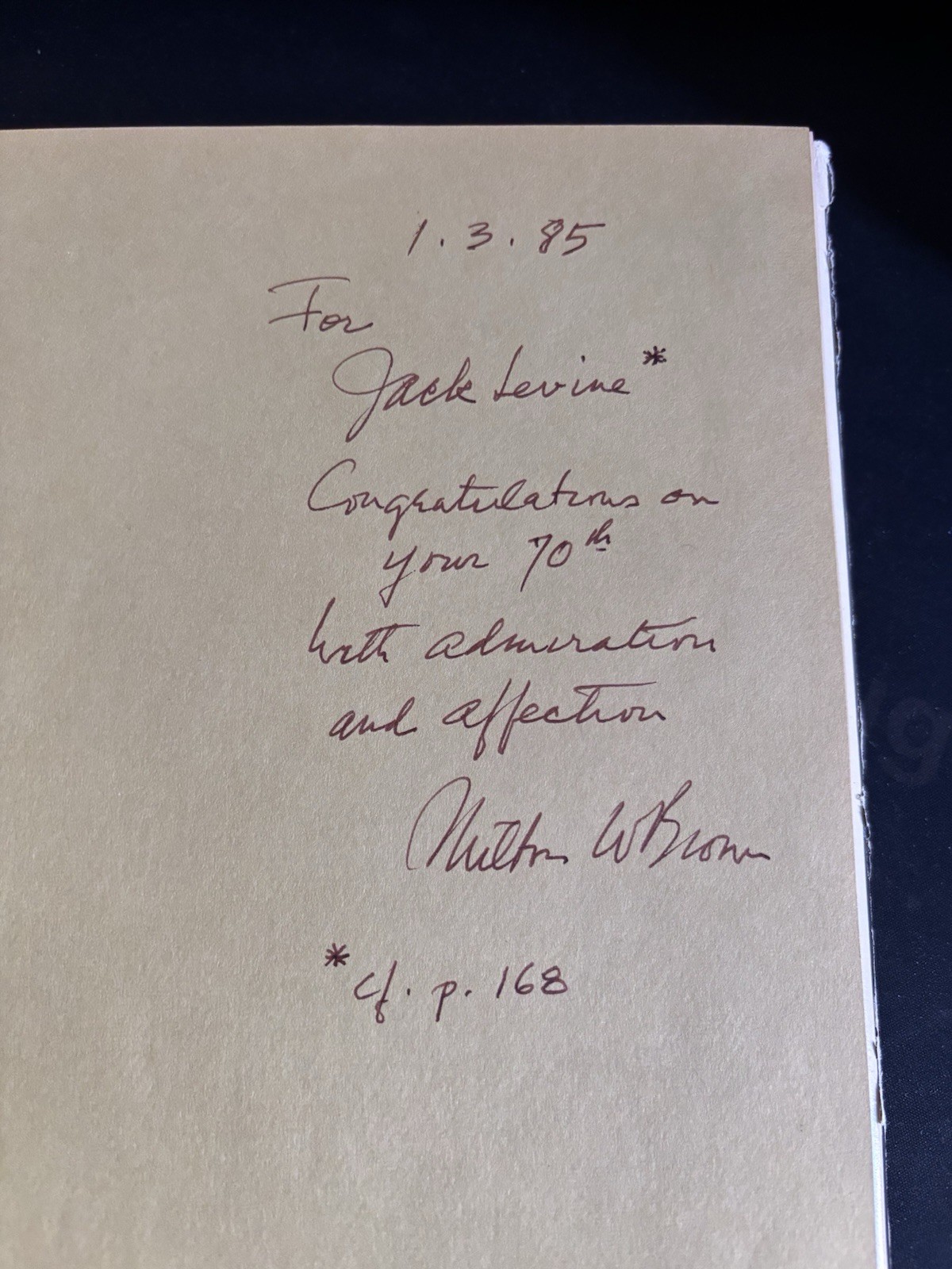 100 Masterpieces of American Painting SIGNED By Milton W Brown 1983 Art Book DC