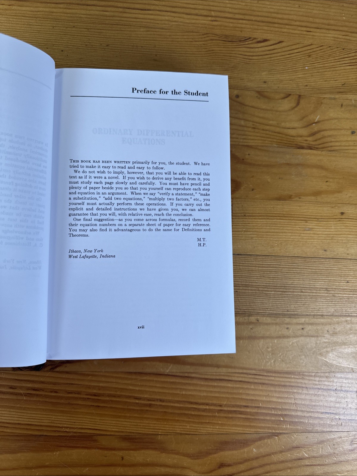 Ordinary Differential Equations Morris Tenenbaum Harry Pollard 1985