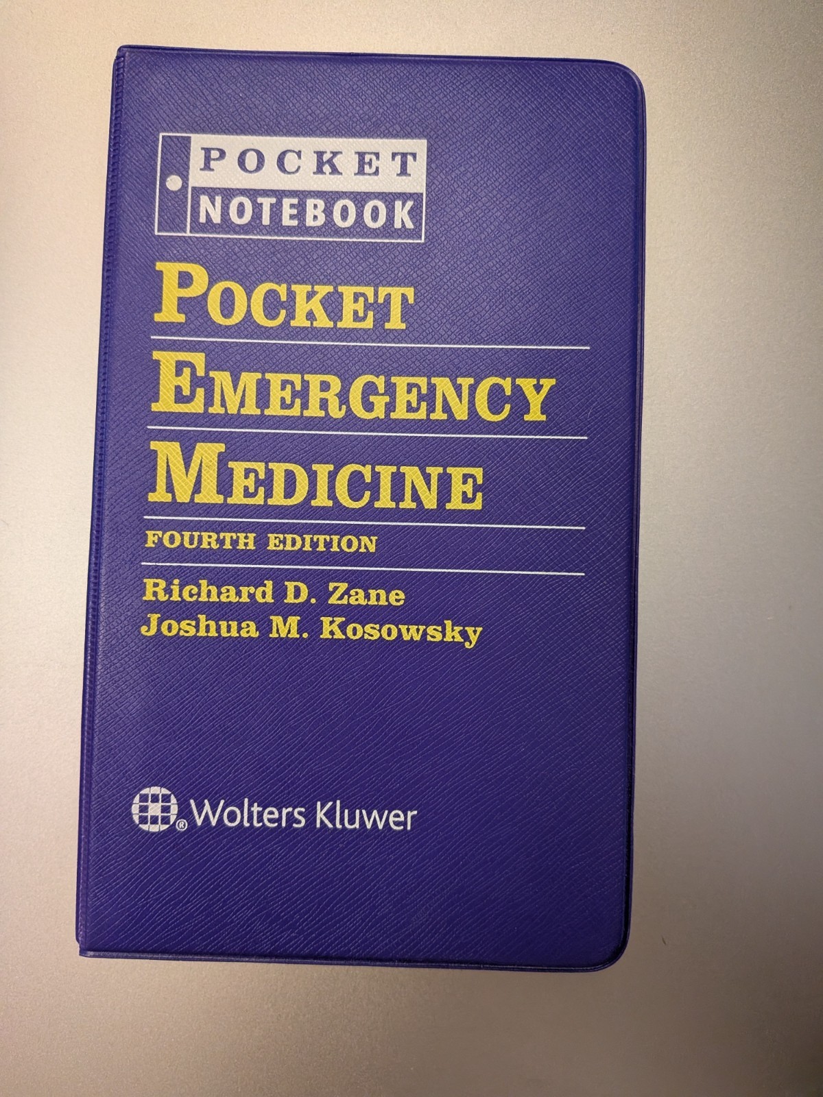 Pocket Emergency Medicine by Joshua M. Kosowsky (2018, Ringbound)