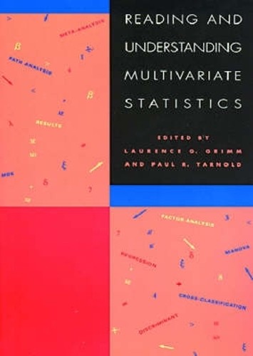 Reading and Understanding Multivariate Statistics Paperback / softback Book The