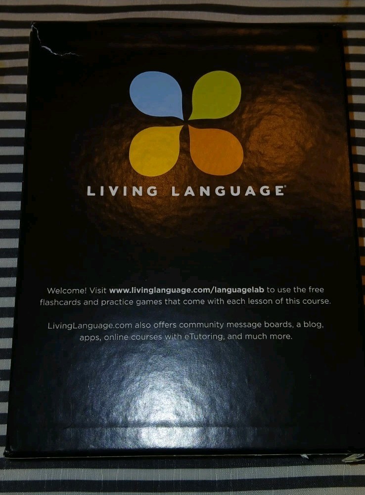 Living Language Arabic, Complete Edition 9 Cds, 4 books 2012