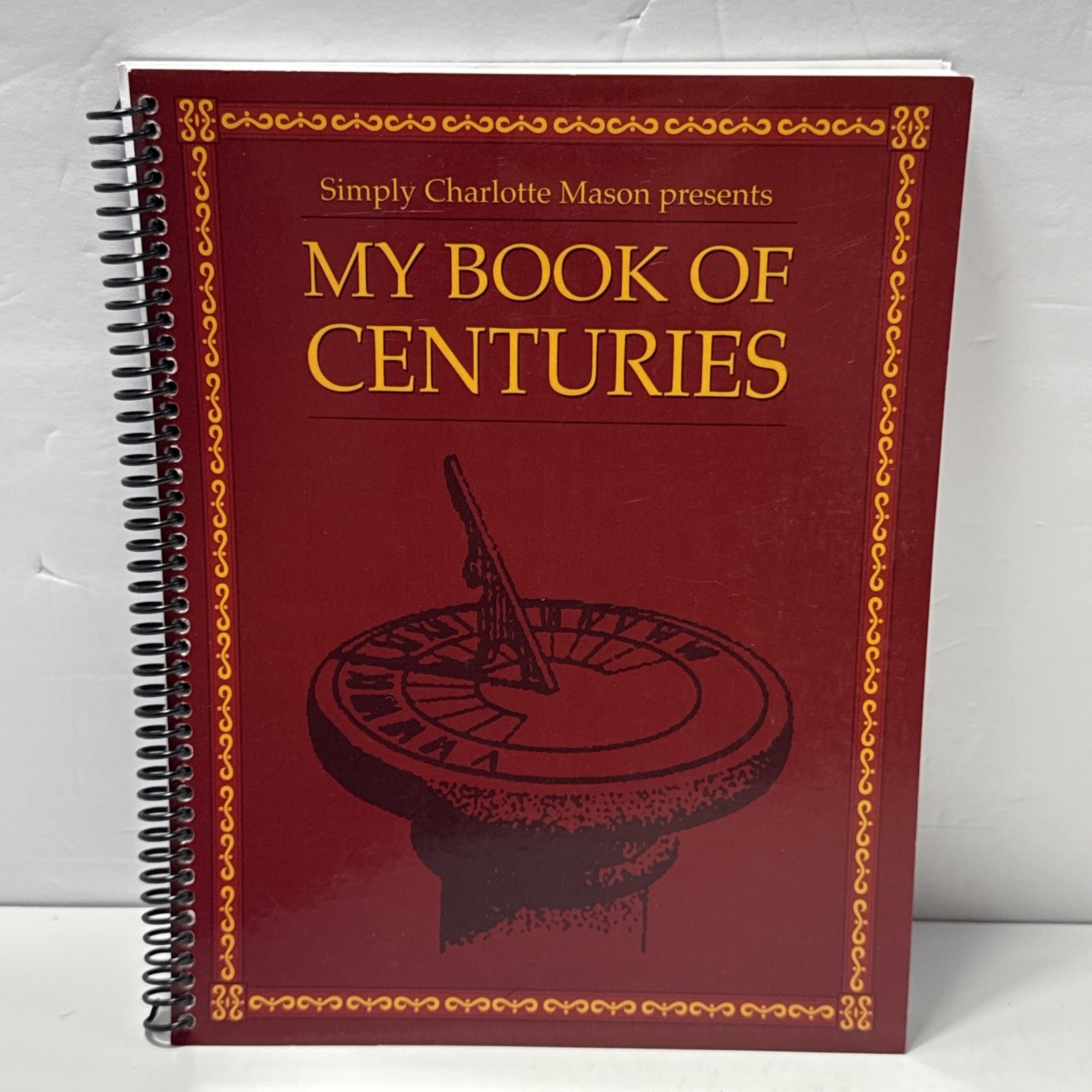 Simply Charlotte Mason My Book of Centuries Spiral Textbook History