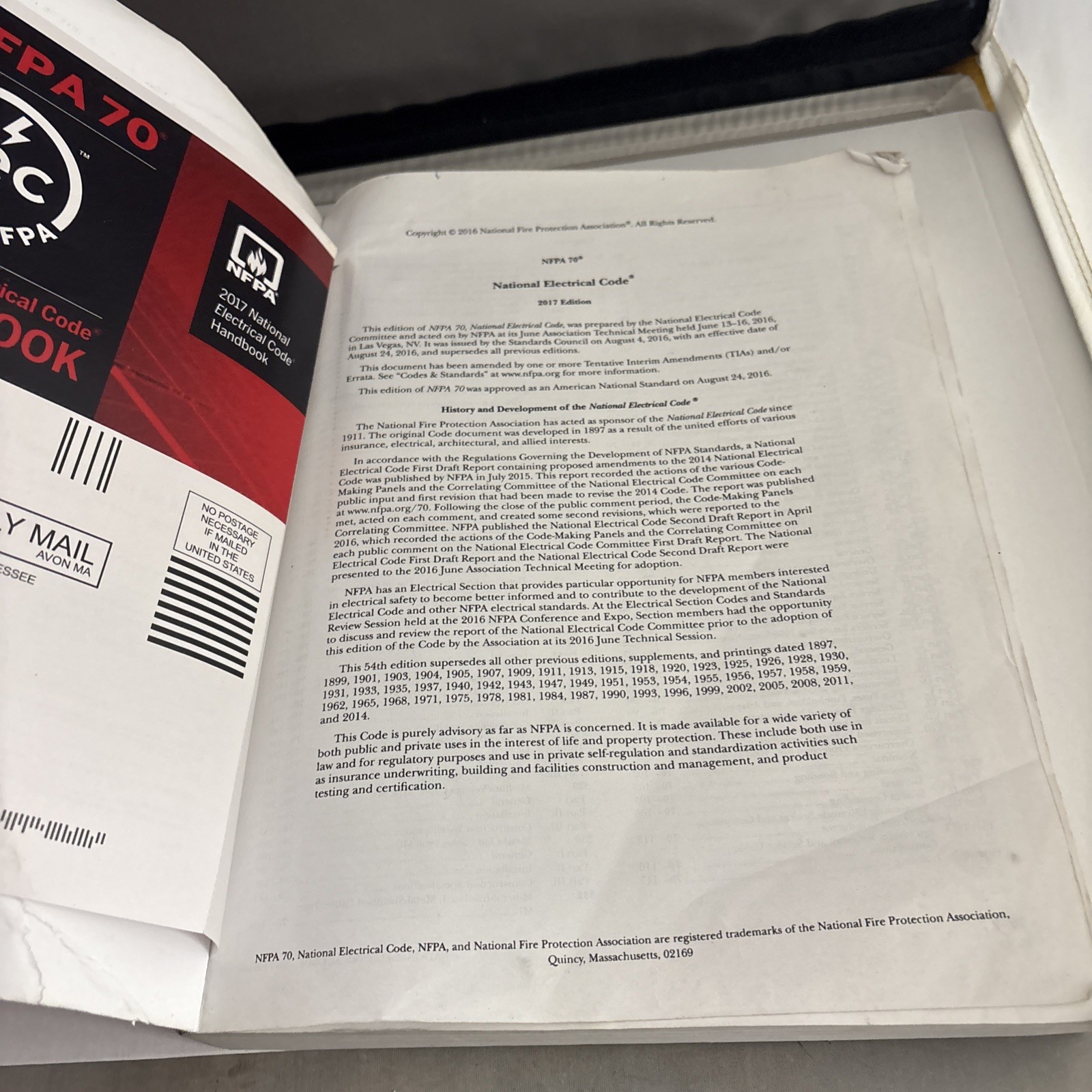 National Electrical Code 2017 by (NFPA) National Fire Protection Association