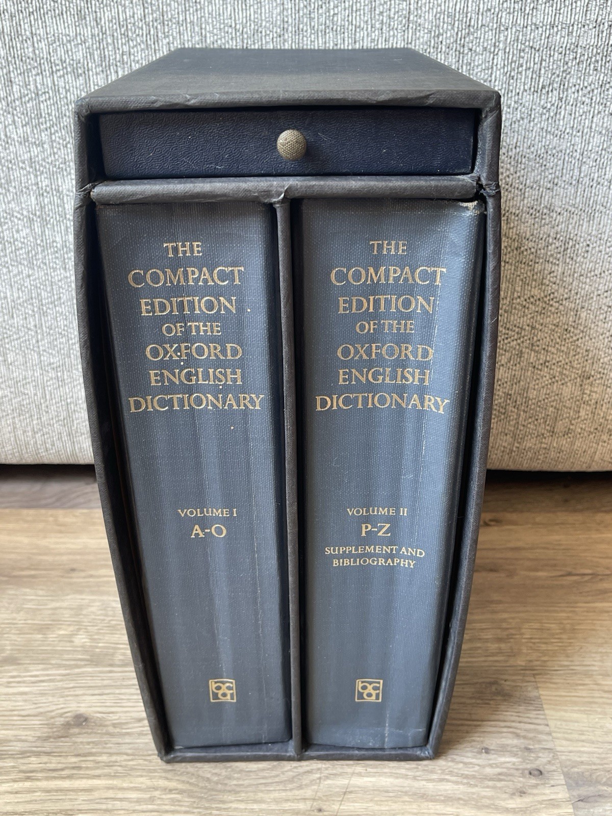 The Compact Edition of the Oxford English Dictionary Book Club Associates