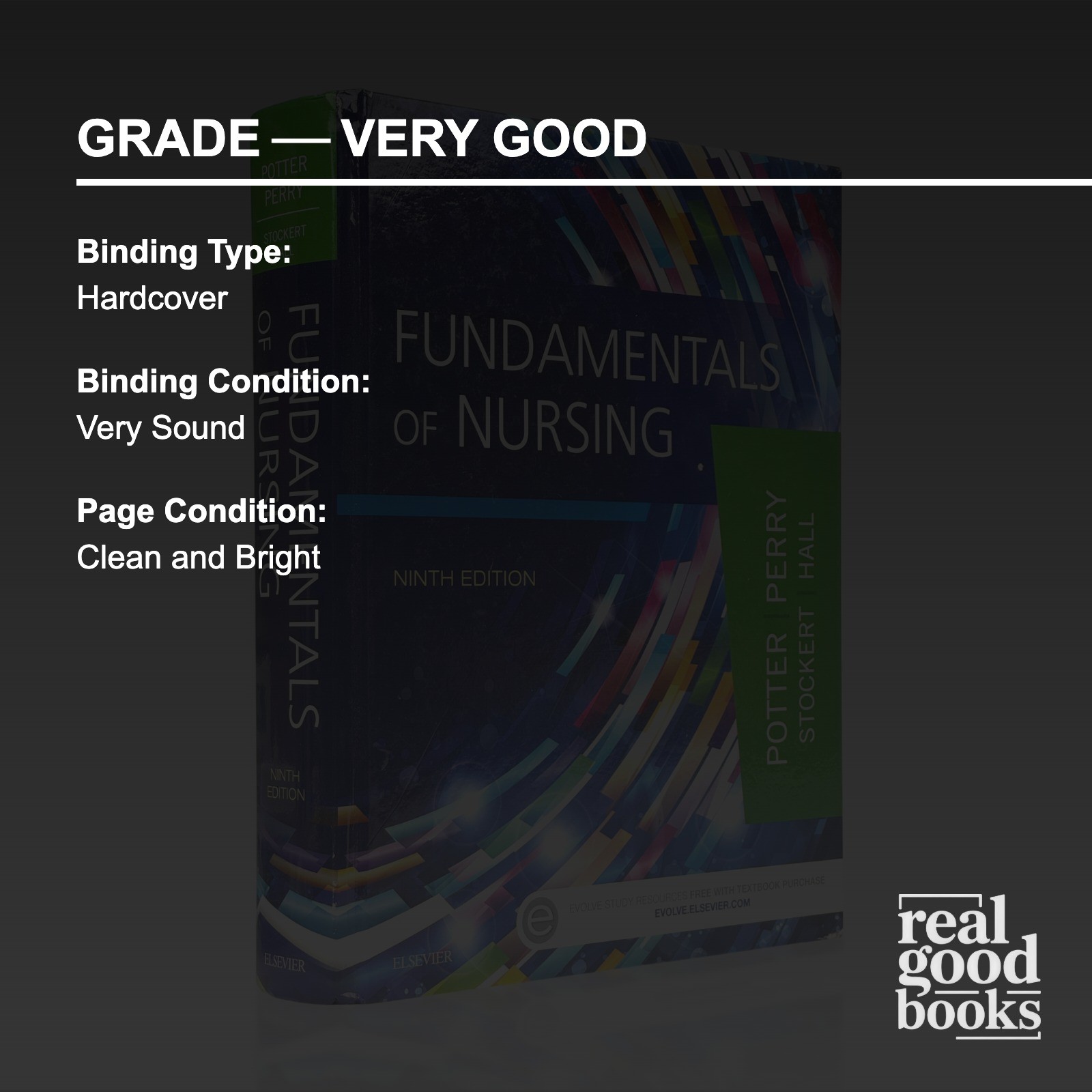 2013 Fundamentals of Nursing. 9th Ed. HC VG