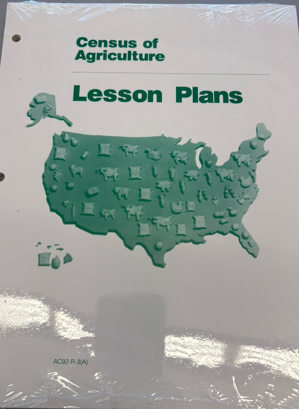Box of many Ag In The Classroom & Food, Water, Gardens, Insects, & Birds lesson
