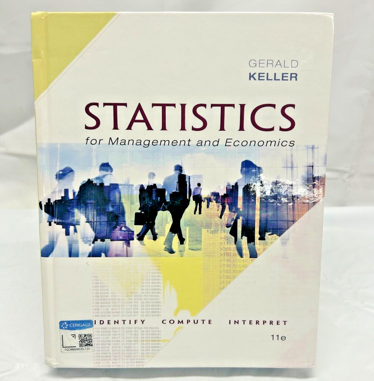 Statistics For Management and Economics (XLSTAT) by Gerald Keller *Very Good