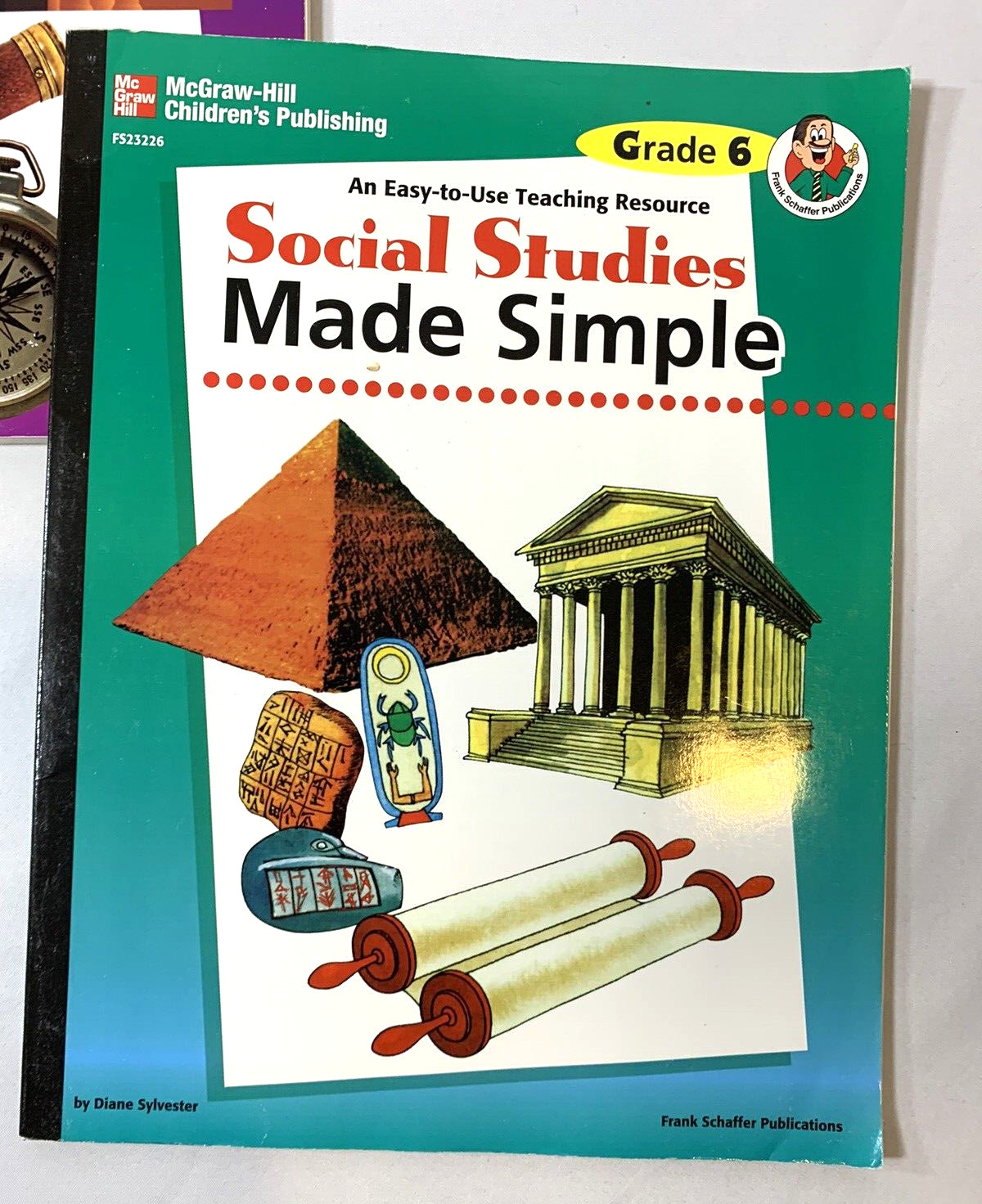 Teacher Curriculum Activity Workbook Social Studies Science Lot of 4 Grades 4-8