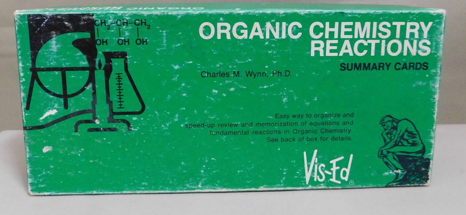 Organic Chemistry Reactions Summary Cards Vis-Ed 1,000 Study Cards Complete Set