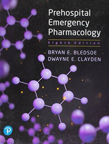 Prehospital Emergency Pharmacology (8th Edition) – Hardcover – GOOD