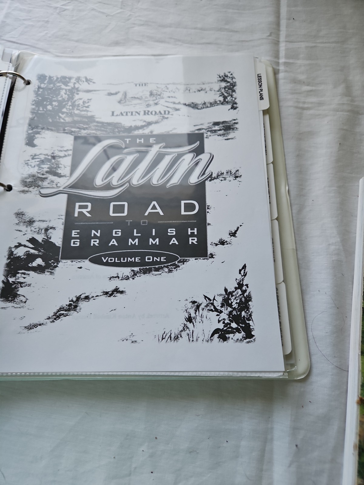 Latin Road To English Grammar Volume 1 One