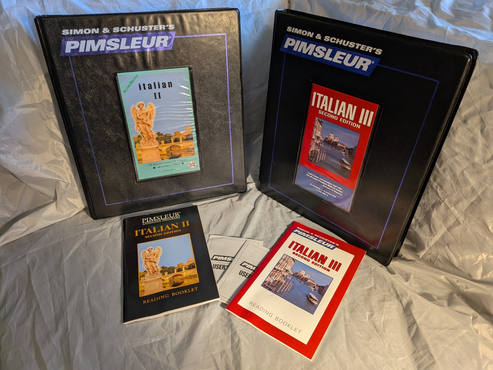 Italian II & III: Pimsleur Comprehensive Language Programs CD Set. Complete. VGC