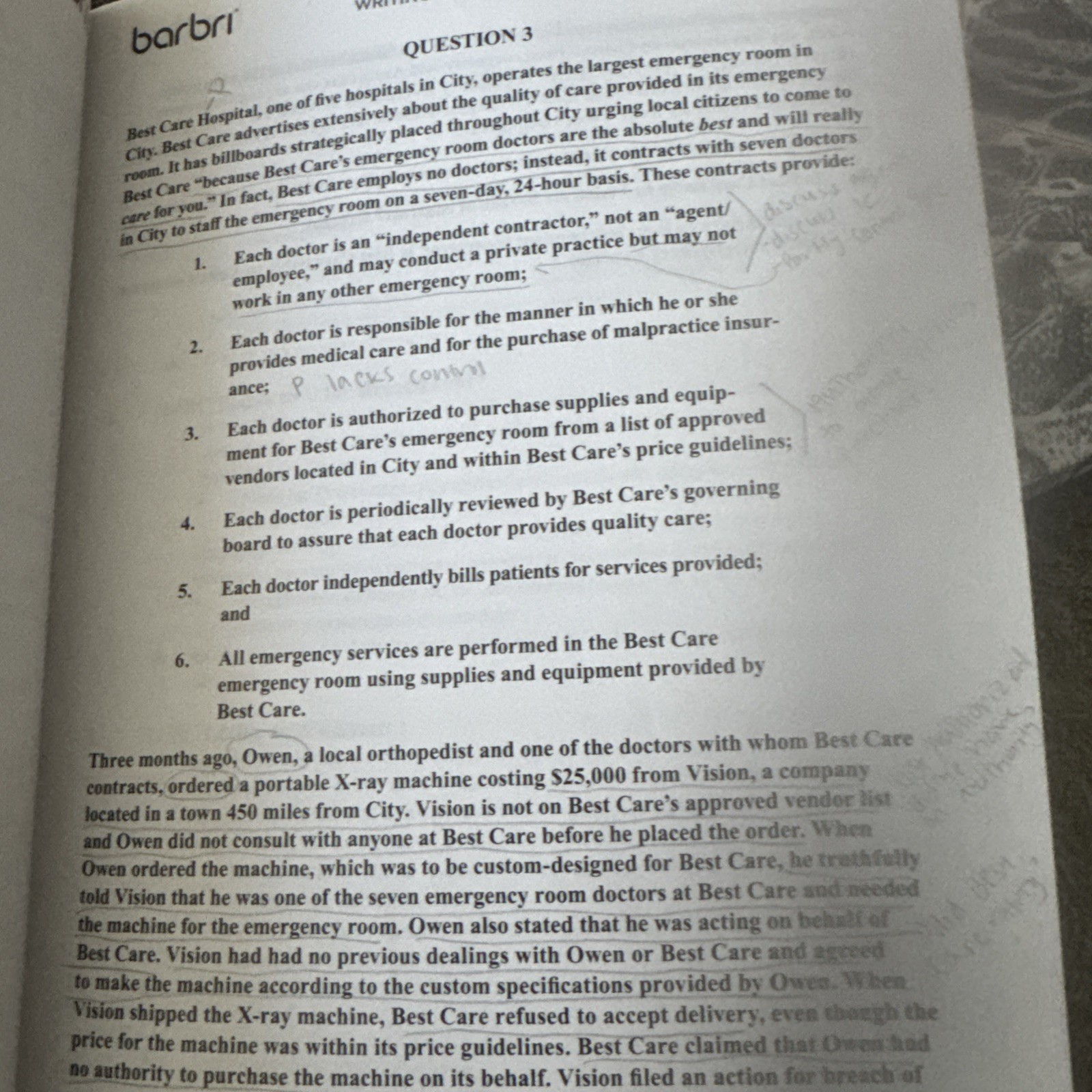 Barbri MEE Testing July 2024 – February 2025 Bar Exam Book